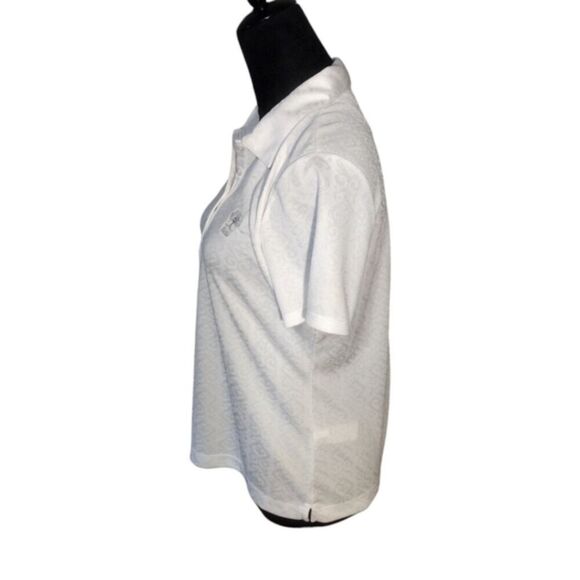 EP Pro Tour Tech Women's White Polyester Golf Polo Athletic T-Shirt Top Size M! - Picture 6 of 14